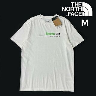 ザノースフェイス(THE NORTH FACE)のノースフェイス 半袖 Tシャツ US限定 ボストン(M)白 180902(Tシャツ/カットソー(半袖/袖なし))