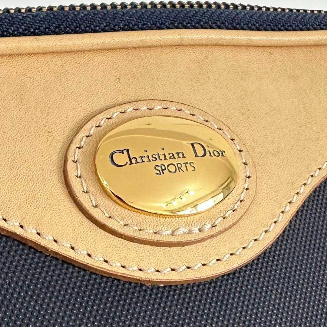 Christian Dior(クリスチャンディオール)のクリスチャンディオール Dior セカンドバッグ レザー PVC ベージュ レディースのバッグ(クラッチバッグ)の商品写真