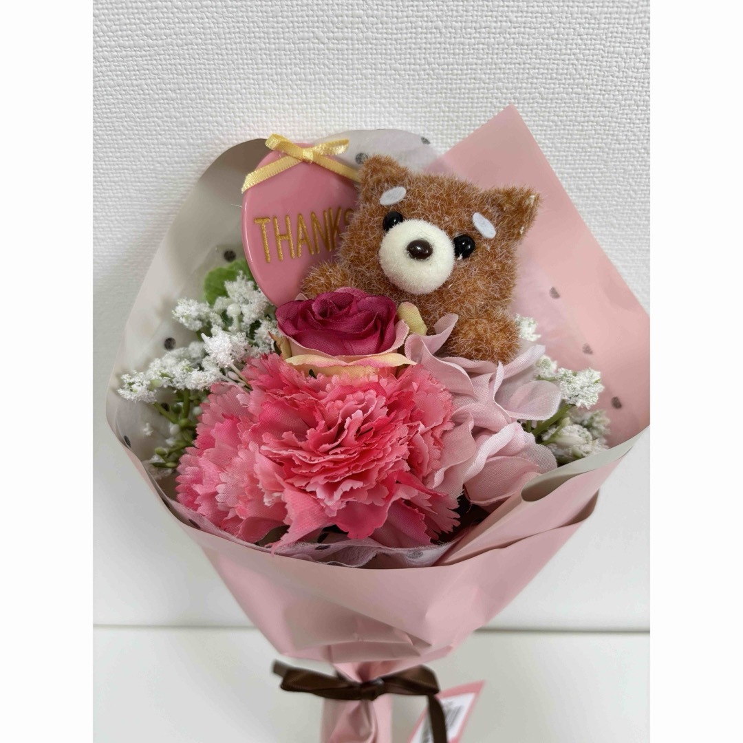 花束 アロマブーケ　卒園式入学式贈り物プレゼント ハンドメイドのフラワー/ガーデン(その他)の商品写真