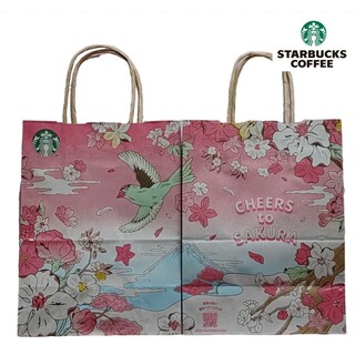 スターバックス(Starbucks)の１枚　スターバックス　SAKURA 2024 限定　ショッパー　紙袋　袋(ショップ袋)