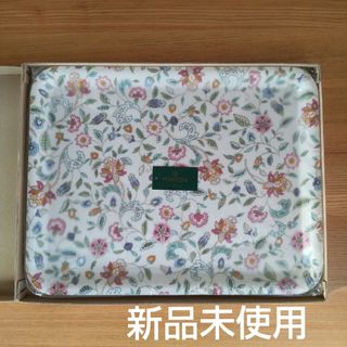 MINTON - 新品未使用　ミントン　トレー　お盆　テーブルウェア　滑り止め付き　花柄　大