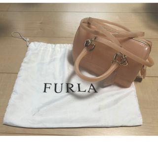 フルラ(Furla)の早い者勝ち！★美品★FURLA CANDY BAG ベビーピンク 巾着付き(ショルダーバッグ)