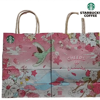 スターバックス(Starbucks)の30枚　スターバックス　SAKURA 2024 限定　ショッパー　　紙袋　袋(ショップ袋)