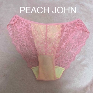 ピーチジョン(PEACH JOHN)のPEACH JOHN ショーツ レース M/Lサイズ ピンク イエロー(ショーツ)