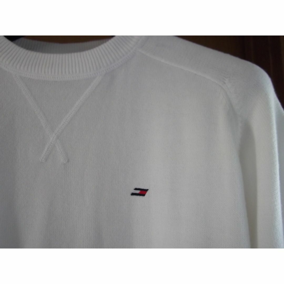 TOMMY HILFIGER(トミーヒルフィガー)の【即戦力/USED/正規】 TOMMY HILFIGER コットンセーター メンズのトップス(ニット/セーター)の商品写真