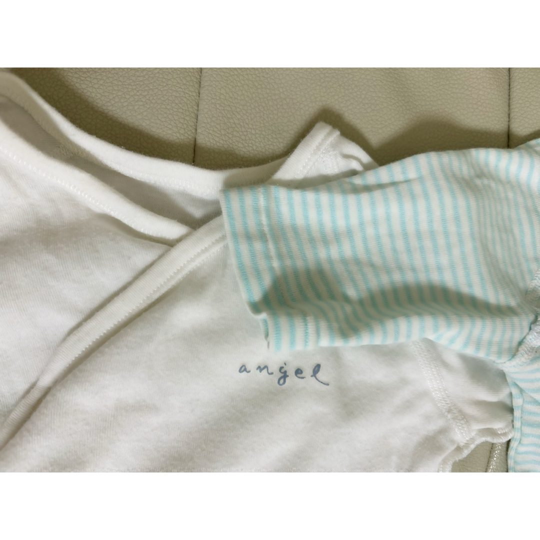 angel  新生児 ベビー　赤ちゃん 肌着6枚セット キッズ/ベビー/マタニティのベビー服(~85cm)(肌着/下着)の商品写真