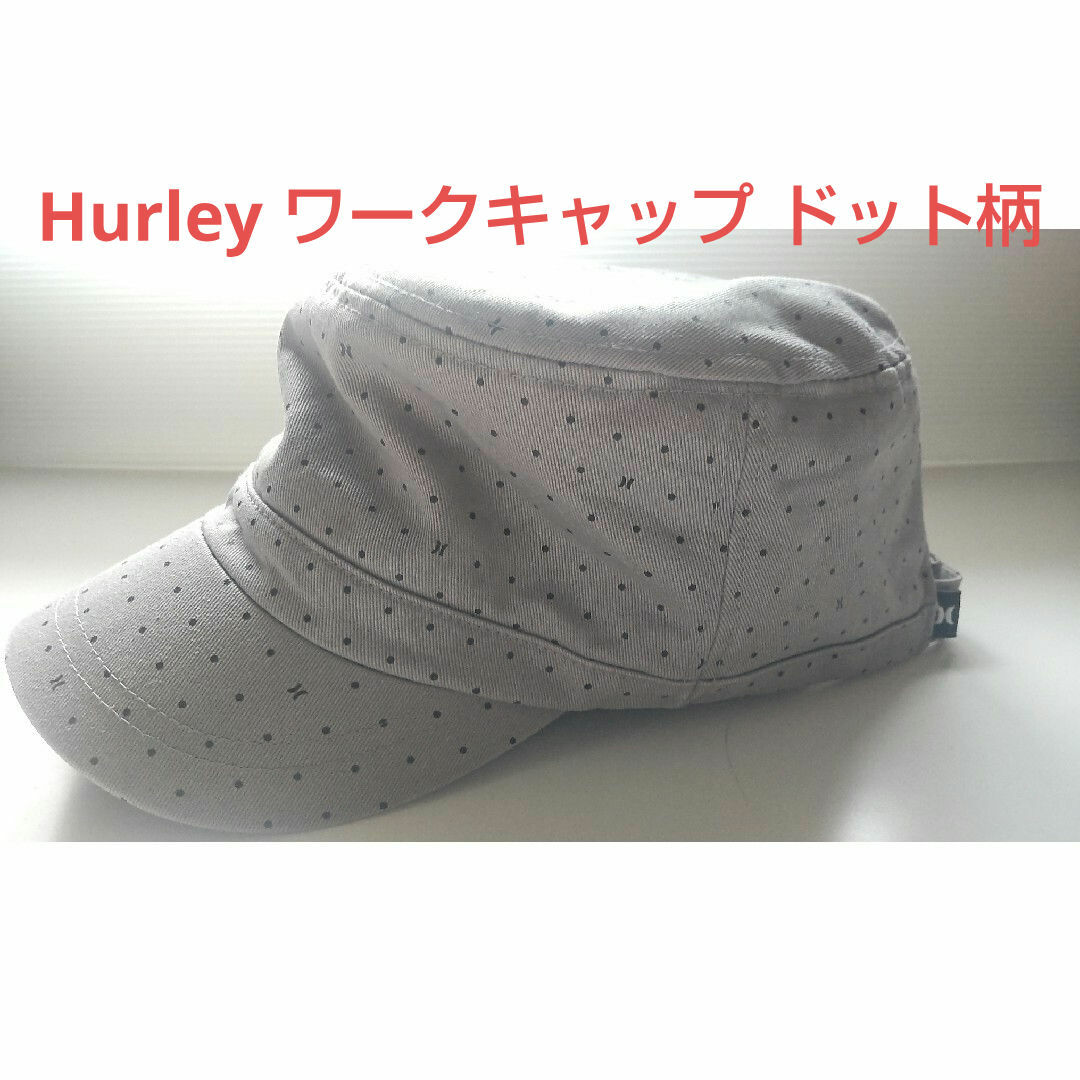 Hurley(ハーレー)のHurley ワークキャップ ドット柄 ベージュ メンズの帽子(キャップ)の商品写真