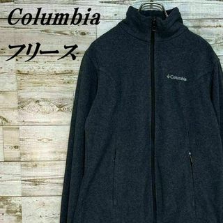 コロンビア(Columbia)の【191】USA規格コロンビアフルジップフリースジャケット刺繍ロゴ(ブルゾン)