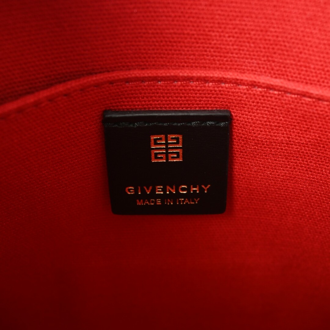 GIVENCHY(ジバンシィ)のジバンシー  G-TOTE ミニ 2WAY ハンドバッグ 黒/赤 レディースのバッグ(ハンドバッグ)の商品写真