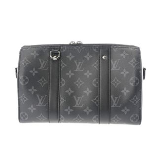 ルイヴィトン(LOUIS VUITTON)のルイヴィトン モノグラムエクリプス シティキーポル ショルダーバッグ 黒/(ショルダーバッグ)