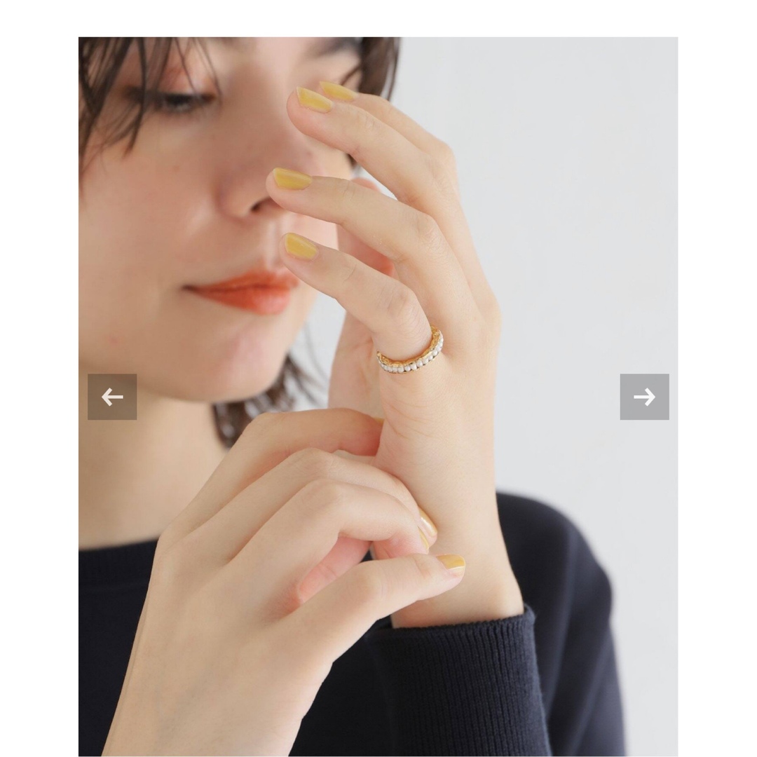 IENA(イエナ)のIENA【PACHAREE/パシャリ―】MINI PEARL リング レディースのアクセサリー(リング(指輪))の商品写真
