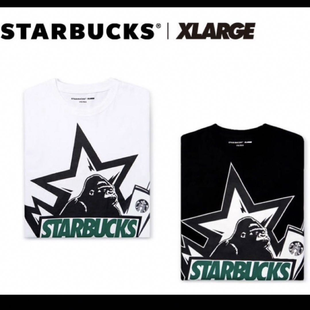 XLARGE(エクストララージ)のX-LARGE STARBUCKS 中国限定コラボTシャツ メンズのトップス(Tシャツ/カットソー(半袖/袖なし))の商品写真