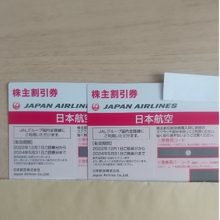 JAL 株主優待券　2枚(航空券)