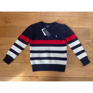 ポロラルフローレン(POLO RALPH LAUREN)のほぼ未使用 タグ付き ラルフローレン ニット キッズ 130cm(ニット)