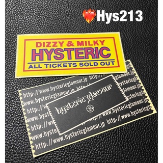 ヒステリックグラマー(HYSTERIC GLAMOUR)のHysteric Glamour Sticker ❤️‍🔥Hys213(その他)