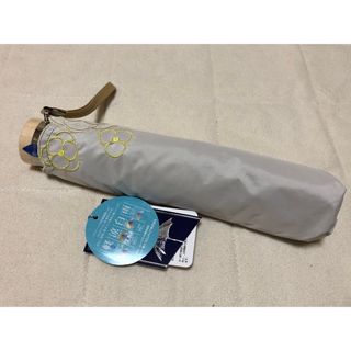 223新品グレイシーGracy折りたたみ傘晴雨兼用 軽量フワクール(傘)