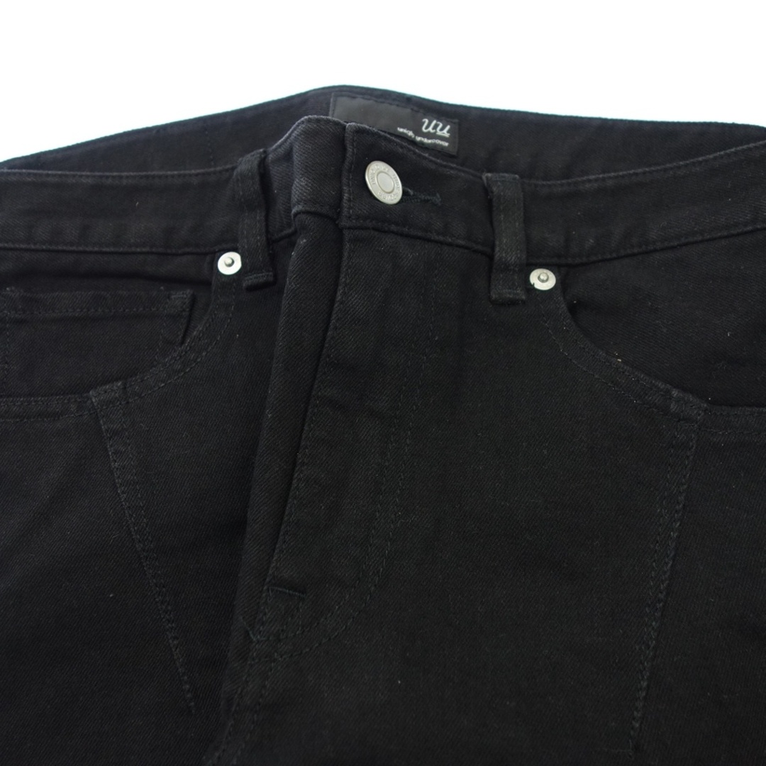 UNDERCOVER(アンダーカバー)のユニクロ × アンダーカバー デニムパンツ メンズ ブラック 29【AFB34】 メンズのパンツ(デニム/ジーンズ)の商品写真