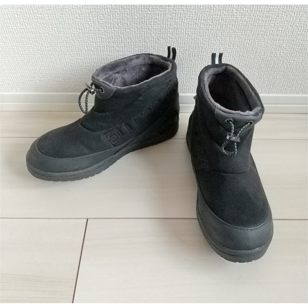 （290）ELLES SPORT ブラック ハイカットシューズ（23.0cm） レディースの靴/シューズ(ブーツ)の商品写真