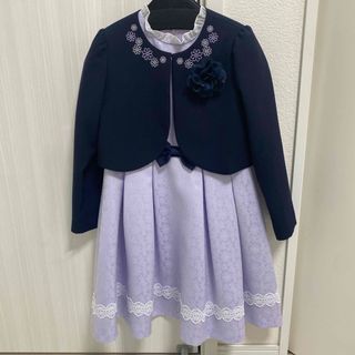 女の子 入学式用フォーマル ワンピース スーツ アンサンブル