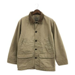 L.L.Bean - L.L.Bean エルエルビーン カバーオール ジャケット アウトドア 襟コーズ ライトブラウン (メンズ L) 中古 古着 P9102