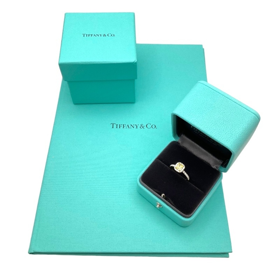 Tiffany & Co.(ティファニー)の　ティファニー TIFFANY＆CO ソレスト　イエローダイヤリング Pt950/Au750 ジュエリー レディースのアクセサリー(リング(指輪))の商品写真