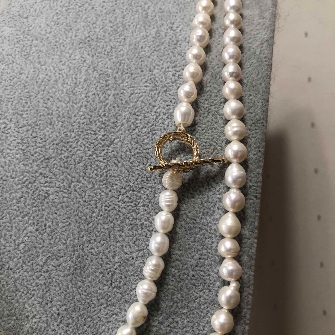淡水パール　真珠　ネックレス　2連　3連 レディースのアクセサリー(ネックレス)の商品写真