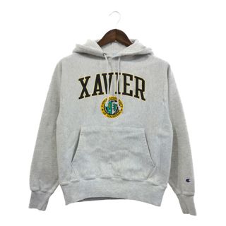 チャンピオン(Champion)のChampion チャンピオン リバースウィーブ XAVIER スウェット パーカー カレッジ グレー (メンズ S) 中古 古着 Q2015(パーカー)