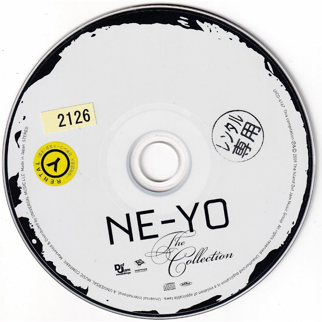 W12217 NE-YO:ザ・コレクション Ne-Yo(ニーヨ) 中古CD エンタメ/ホビーのCD(R&B/ソウル)の商品写真