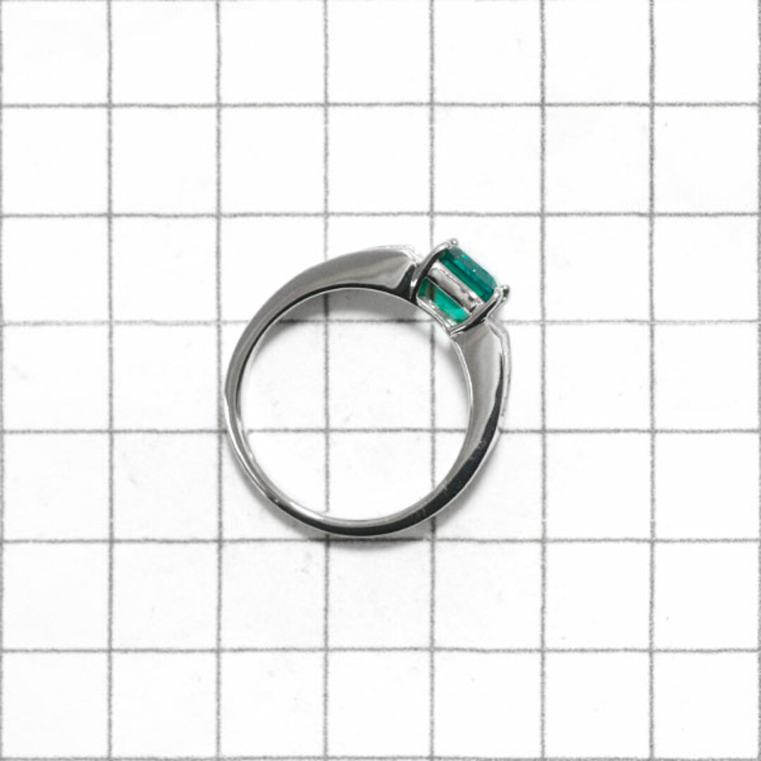 Pt950 エメラルド ダイヤモンド リング 1.60ct D1.25ct レディースのアクセサリー(リング(指輪))の商品写真