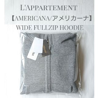 【AMERICANA/アメリカーナ】 WIDE FULLZIP HOODIE