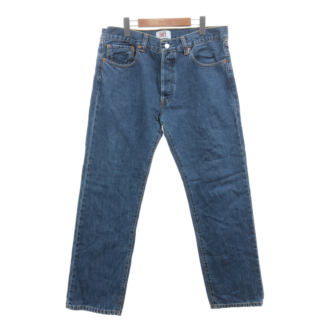 Levi's(リーバイス)のLevi's リーバイス 501 デニムパンツ アメカジ ブル― (メンズ W33 L32) 中古 古着 Q2052 メンズのパンツ(その他)の商品写真