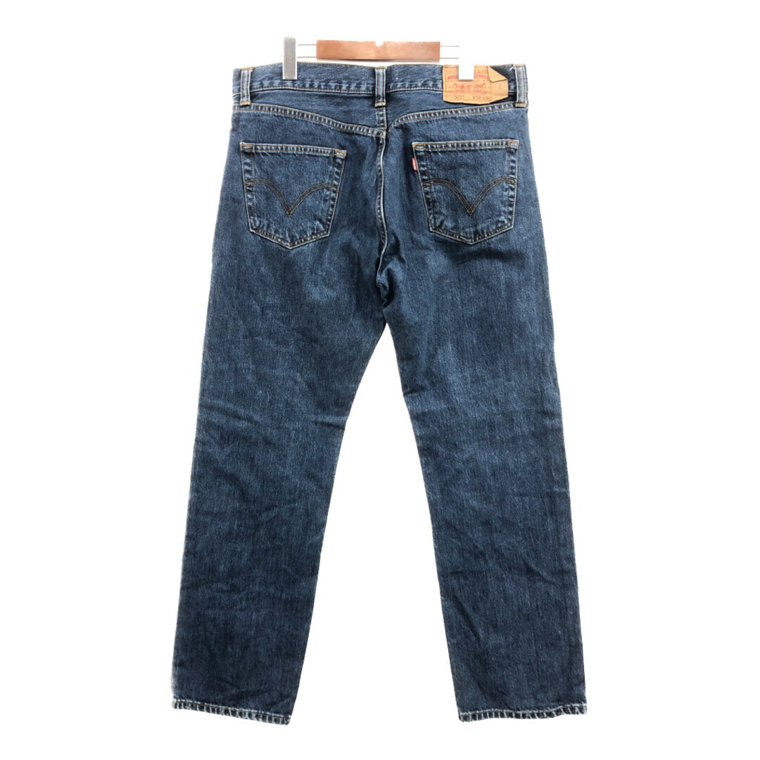 Levi's(リーバイス)のLevi's リーバイス 501 デニムパンツ アメカジ ブル― (メンズ W33 L32) 中古 古着 Q2052 メンズのパンツ(その他)の商品写真