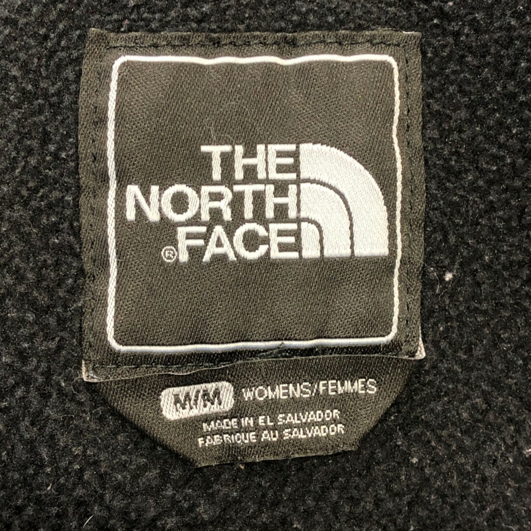 THE NORTH FACE(ザノースフェイス)のTHE NORTH FACE ノースフェイス デナリフリースジャケット POLARTEC アウトドア ブラック (レディース M) 中古 古着 Q2065 レディースのジャケット/アウター(その他)の商品写真