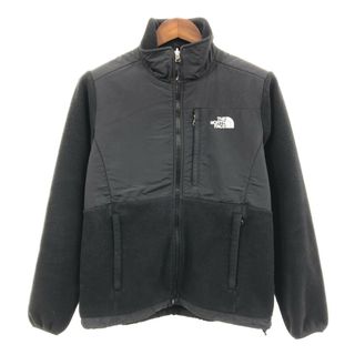 ザノースフェイス(THE NORTH FACE)のTHE NORTH FACE ノースフェイス デナリフリースジャケット POLARTEC アウトドア ブラック (レディース M) 中古 古着 Q2065(その他)