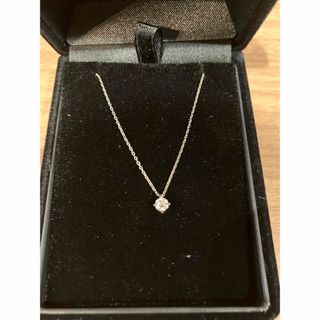 クーポン期間限定お値下げ　カシケイ　ソリティアネックレス　0.14ct