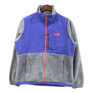 ザノースフェイス(THE NORTH FACE)のTHE NORTH FACE ノースフェイス デナリフリースジャケット POLARTEC ポーラテック アウトドア パープル (レディース L) 中古 古着 Q2073(その他)