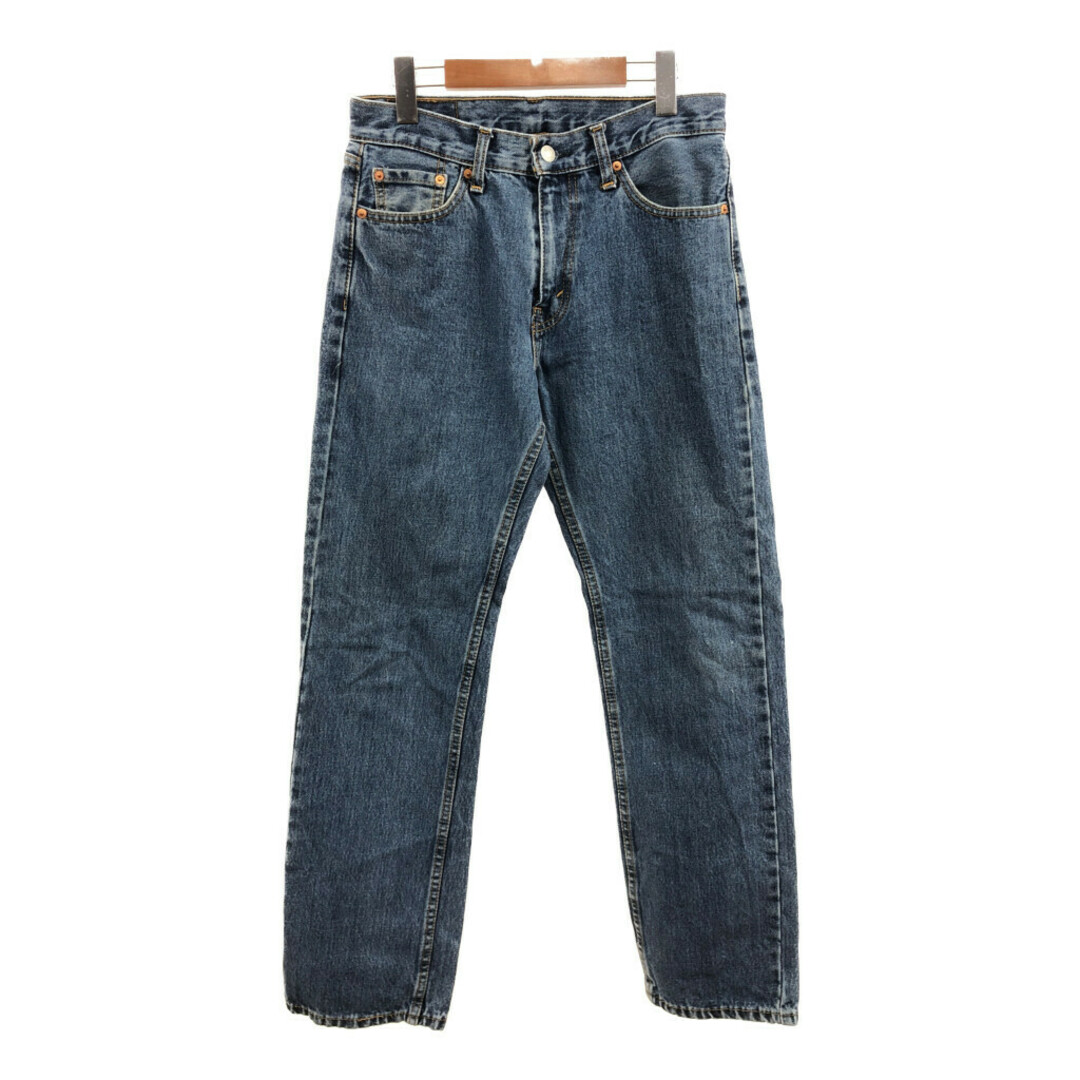 Levi's(リーバイス)のLevi's リーバイス 505 デニムパンツ アメカジ ブルー (メンズ W30 L32) 中古 古着 Q2107 メンズのパンツ(その他)の商品写真