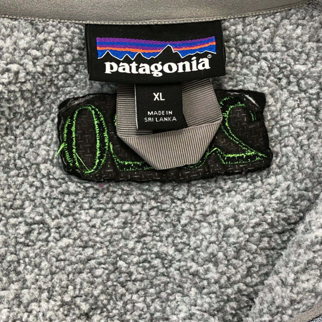 patagonia(パタゴニア)のpatagonia パタゴニア ハーフジップ ベターセーター フリースジャケット アウトドア 防寒 グレー (メンズ XL) 中古 古着 Q2139 メンズのジャケット/アウター(その他)の商品写真