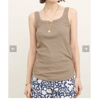 L'Appartement SQUARE NECK TANK TOPドゥーズィエ