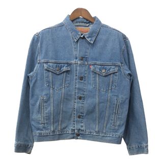 リーバイス(Levi's)のLevi's リーバイス 70507 デニム トラッカージャケット アメカジ ブルー (メンズ M) 中古 古着 Q2156(その他)