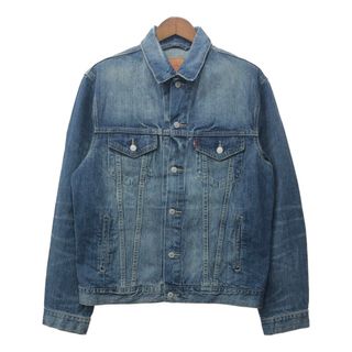 リーバイス(Levi's)のLevi's リーバイス デニム トラッカージャケット アメカジ ブルー (メンズ L) 中古 古着 Q2159(その他)