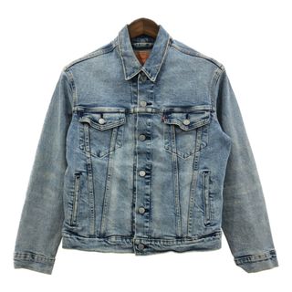 リーバイス(Levi's)のLevi's リーバイス デニム トラッカージャケット アメカジ ブルー (メンズ S) 中古 古着 Q2164(Gジャン/デニムジャケット)