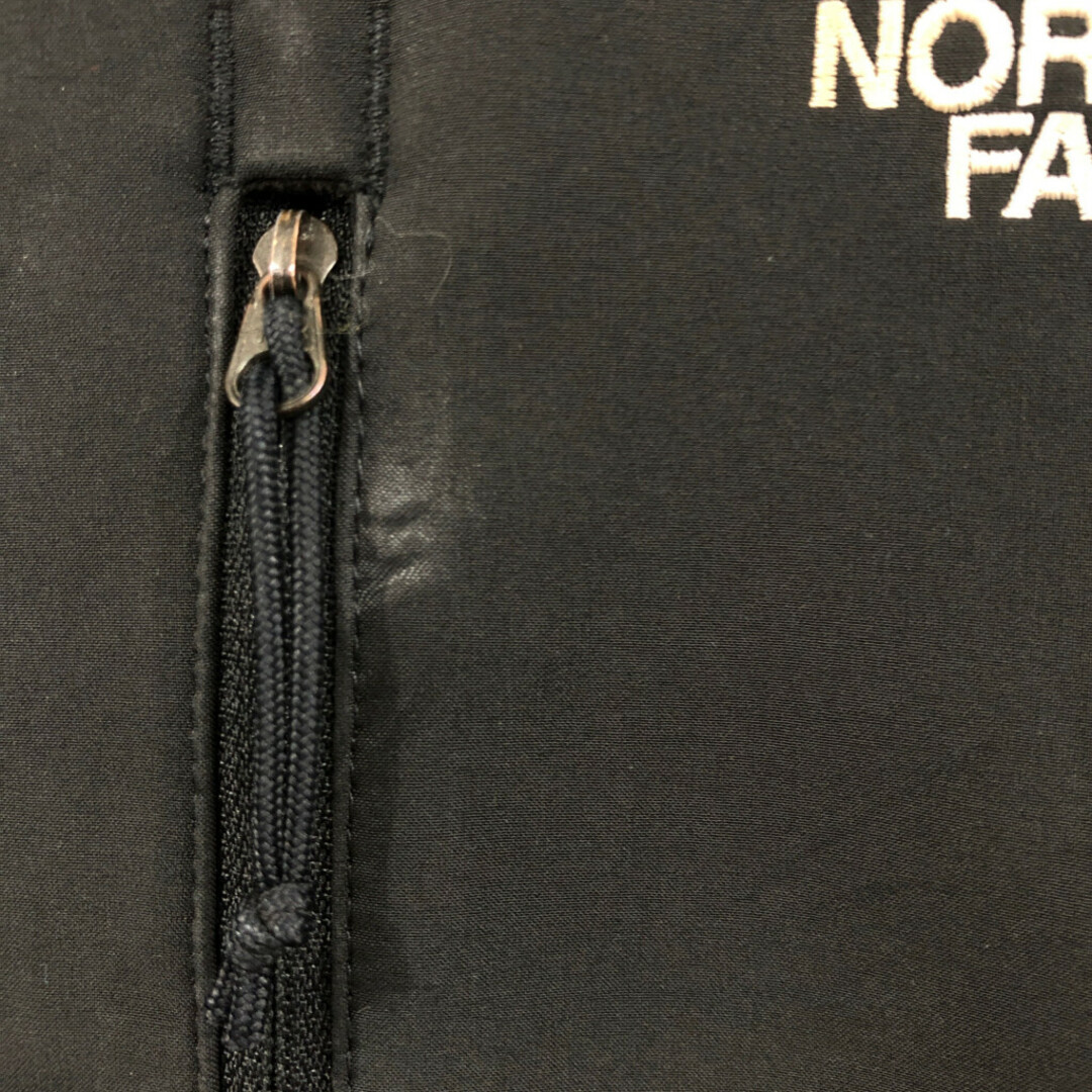 THE NORTH FACE(ザノースフェイス)のTHE NORTH FACE ノースフェイス ソフトシェル フリースジャケット アウトドア ブラック (メンズ L) 中古 古着 Q2165 メンズのジャケット/アウター(その他)の商品写真