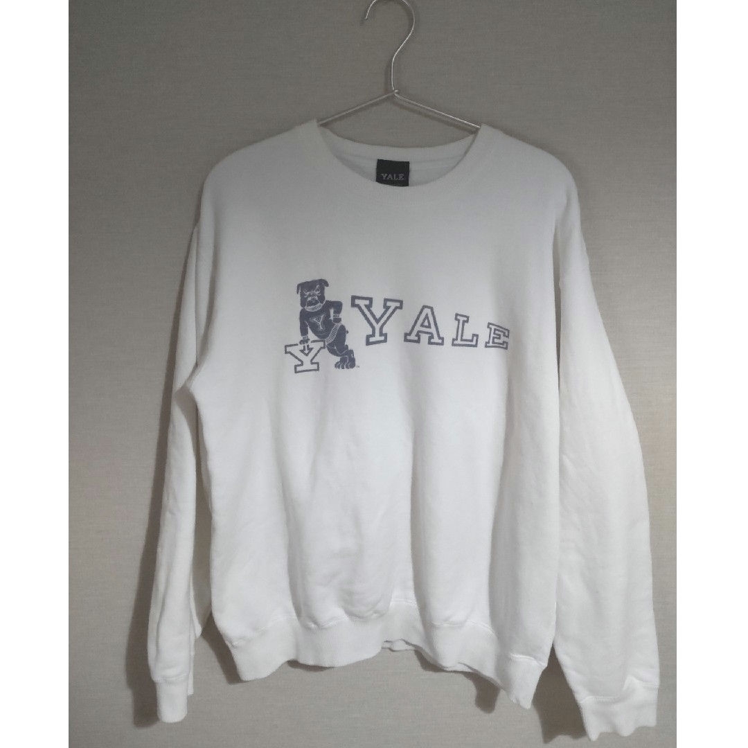 BEAMS BOY(ビームスボーイ)のBEAMS BOY カレッジスウェット 白 レディースのトップス(トレーナー/スウェット)の商品写真