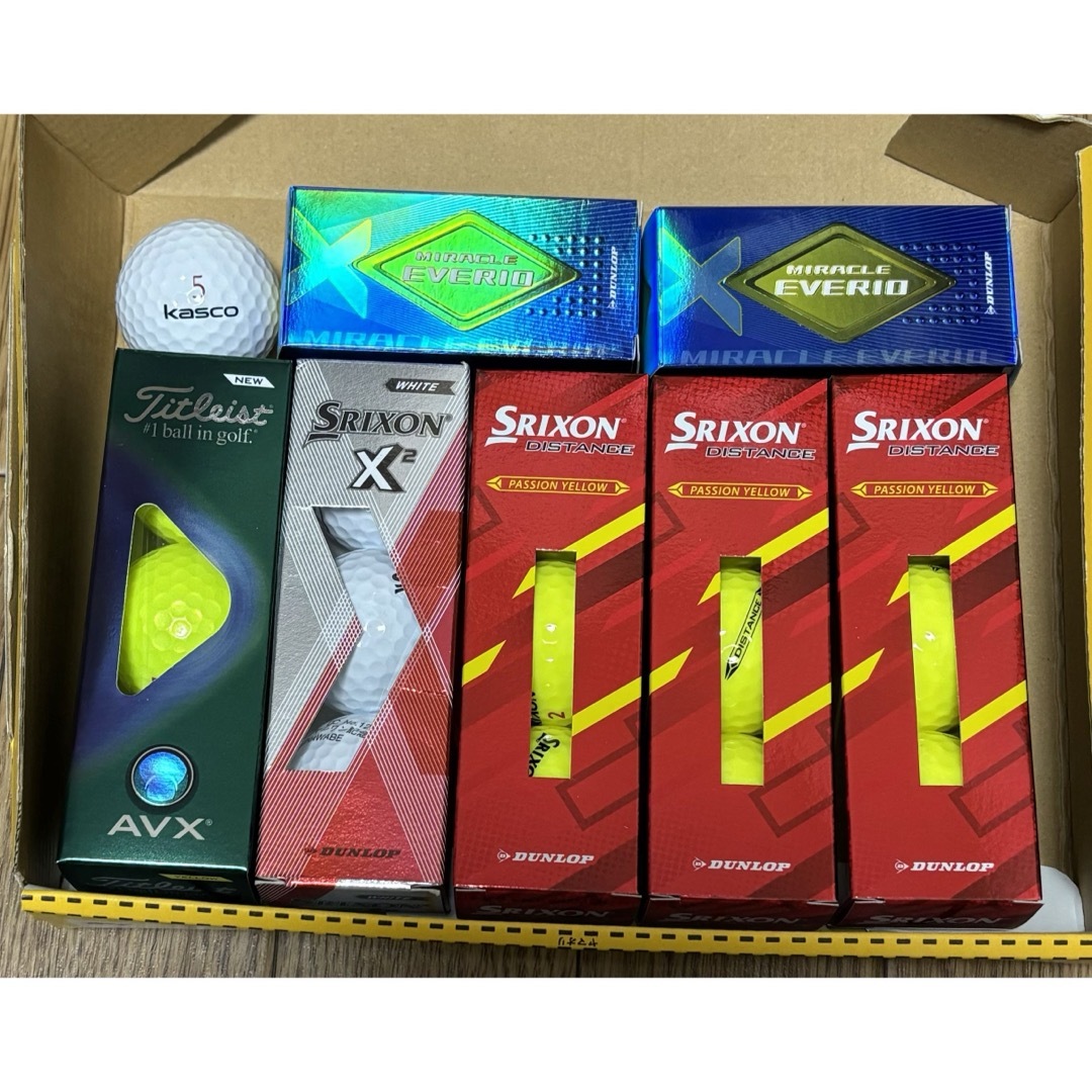 Srixon(スリクソン)のお値下げ‼️新品☆未使用☆ゴルフボール☆etc…20球☆ スポーツ/アウトドアのゴルフ(その他)の商品写真