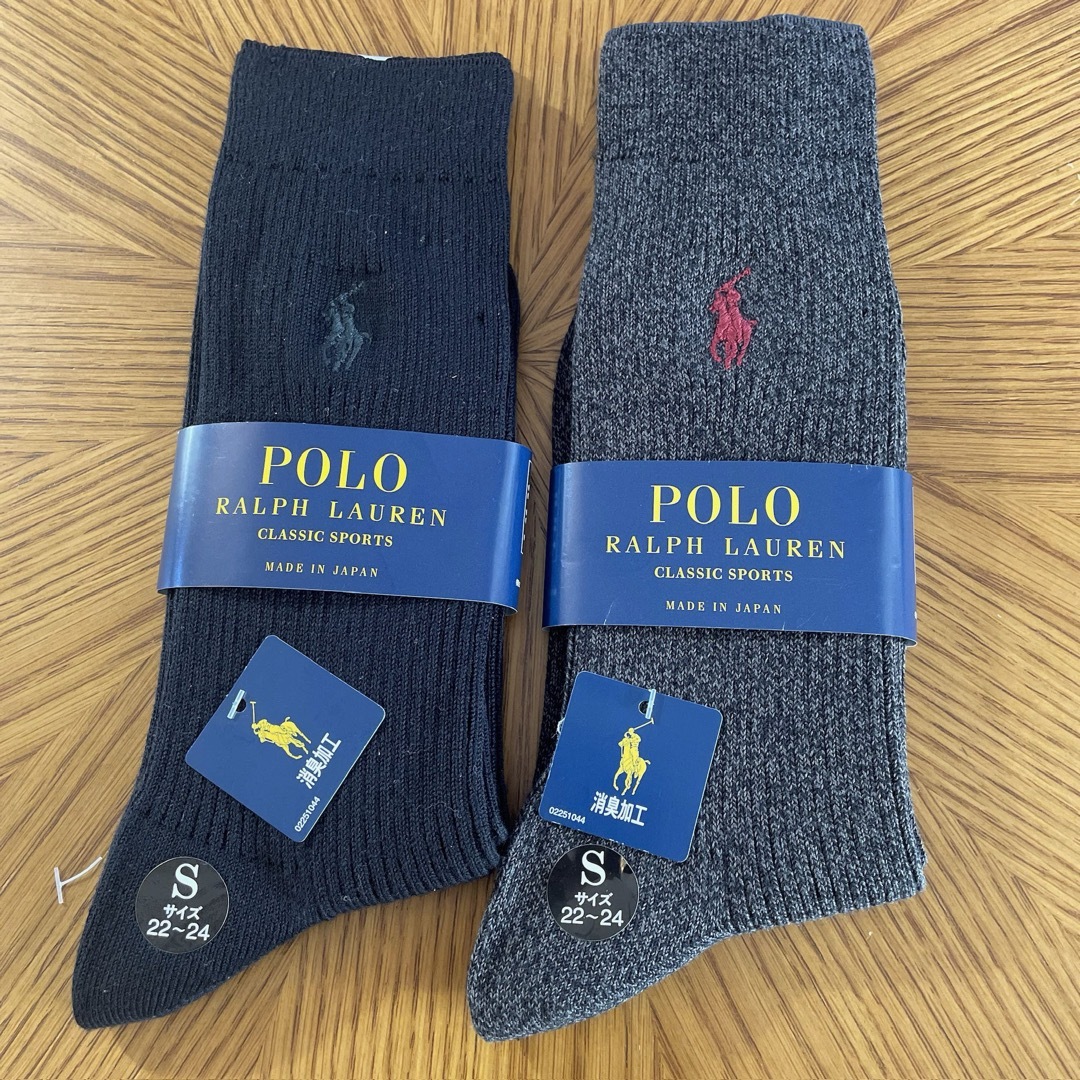 POLO RALPH LAUREN(ポロラルフローレン)の新品★ポロラルフローレン★靴下★レディース★2足セット レディースのレッグウェア(ソックス)の商品写真