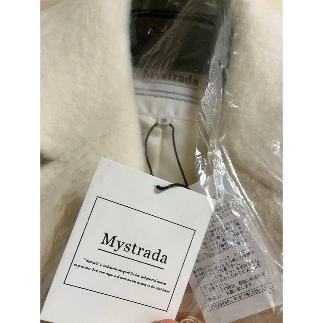 Mystrada(マイストラーダ)の新品タグ付き⭐️マイストラーダ38ジャコット⭐️コート レディースのジャケット/アウター(テーラードジャケット)の商品写真