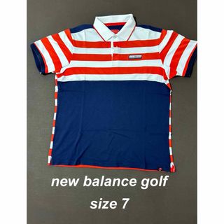 ニューバランスゴルフ(new balance golf)のnew balance golf 半袖ポロシャツ サイズ　7(ウエア)