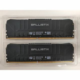 クルーシャル(crucial)のBALLISTIX ゲーミング メモリ DDR4 3200 2×8GB(PCパーツ)