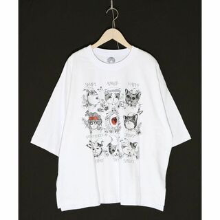 スカラー(ScoLar)のスカラー 141672 白雪スカラーちゃんと7人のネコTシャツ(Tシャツ(半袖/袖なし))